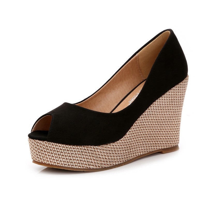 Damenschuhe mit dicke Sohle