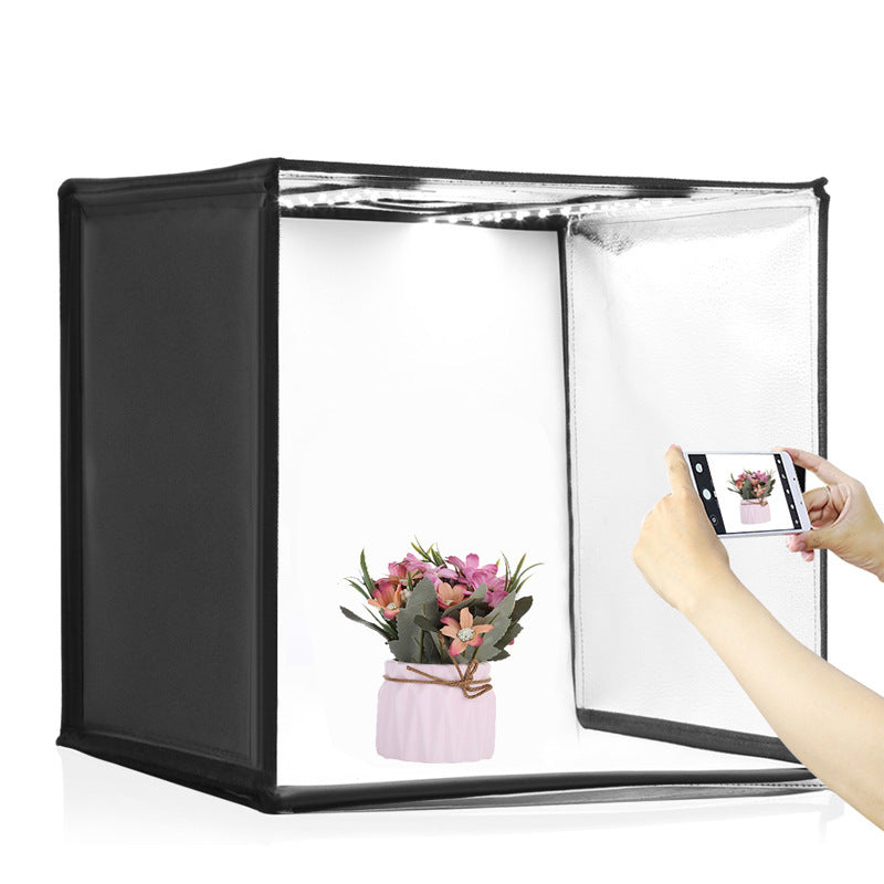 40CM Faltbare Foto-Studio-Box mit LED-Hervorhebung