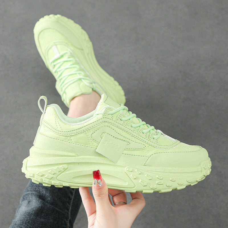 Damen Mode Casual Plattform Sneaker