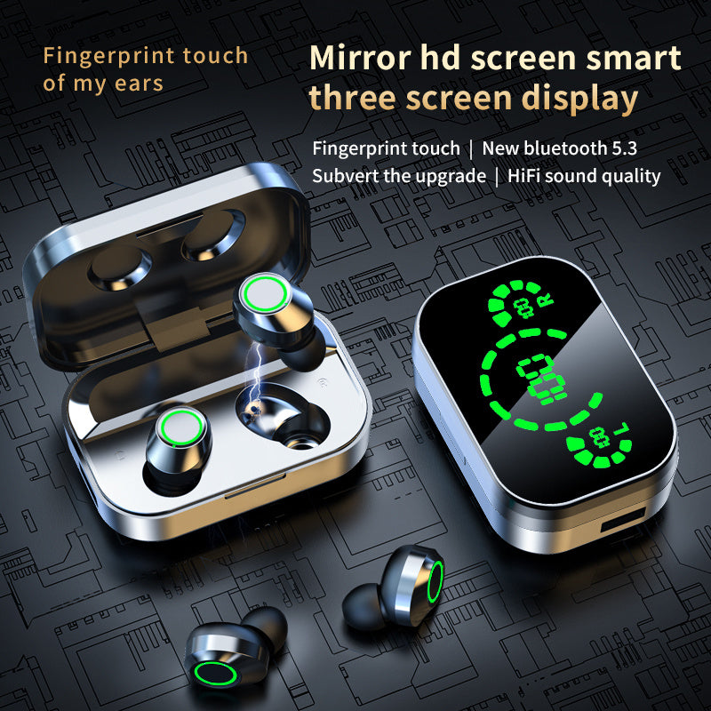 Smart Display Drahtlose Bluetooth Kopfhörer