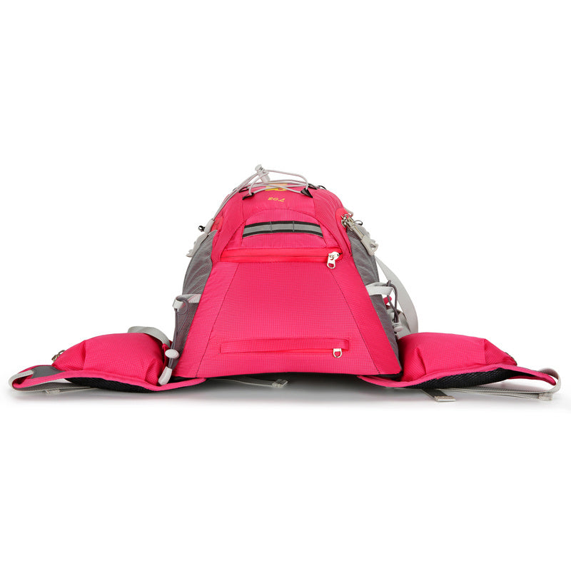 Rucksack zum Radfahren, Wandern, Bergsteigen und Langlaufen, Sport-Laufrucksack, leicht und atmungsaktiv
