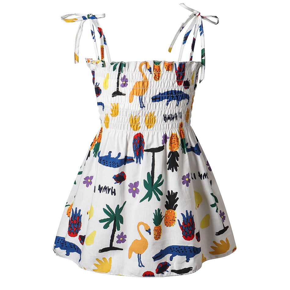 Baby Mädchen Sommer Baumwollkleid