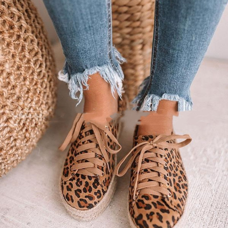 Damen Schuhe mit Leopardenmuster