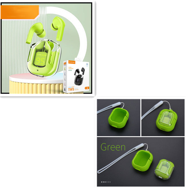 Transparente Bluetooth-Kopfhörer