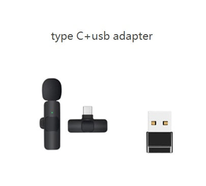 Kabelloses 360° Lavalier Mikrofon für Handy