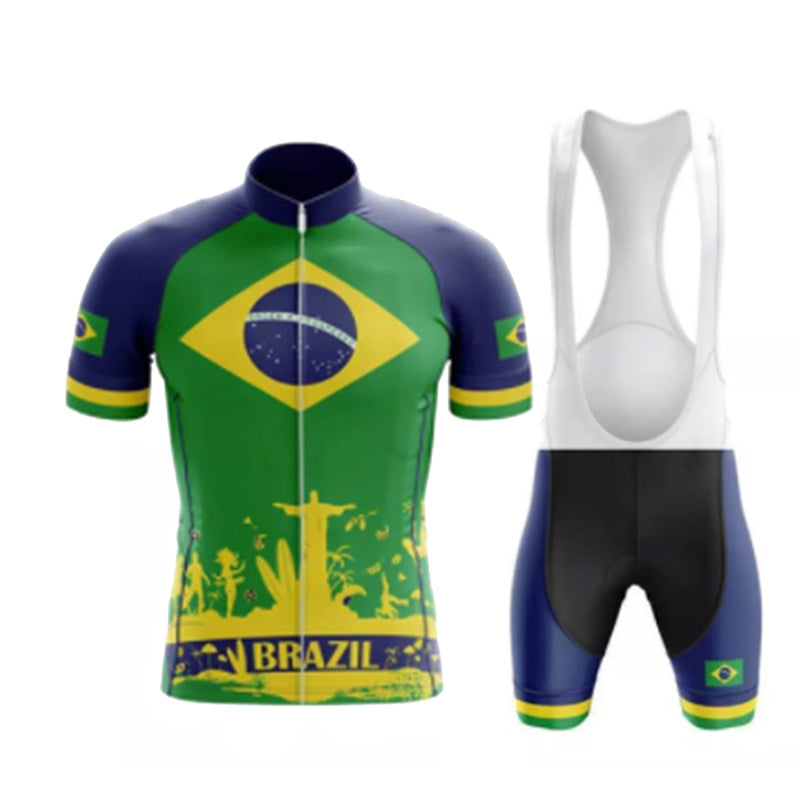 Brasilien Radtrikot für Herren