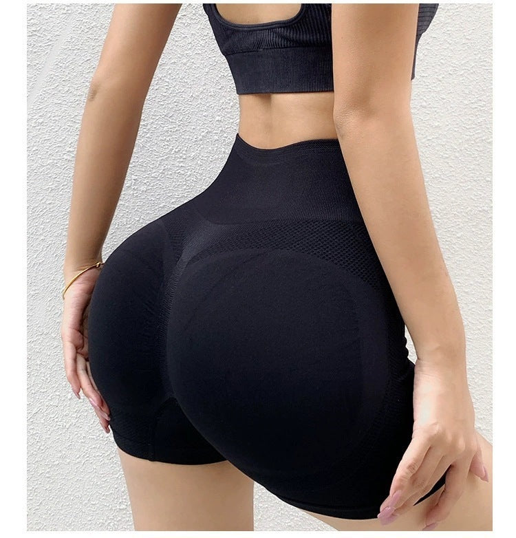 Schnell trocknende Yoga Shorts - High-Waist Quick-Drying Fitness Shorts für Damen