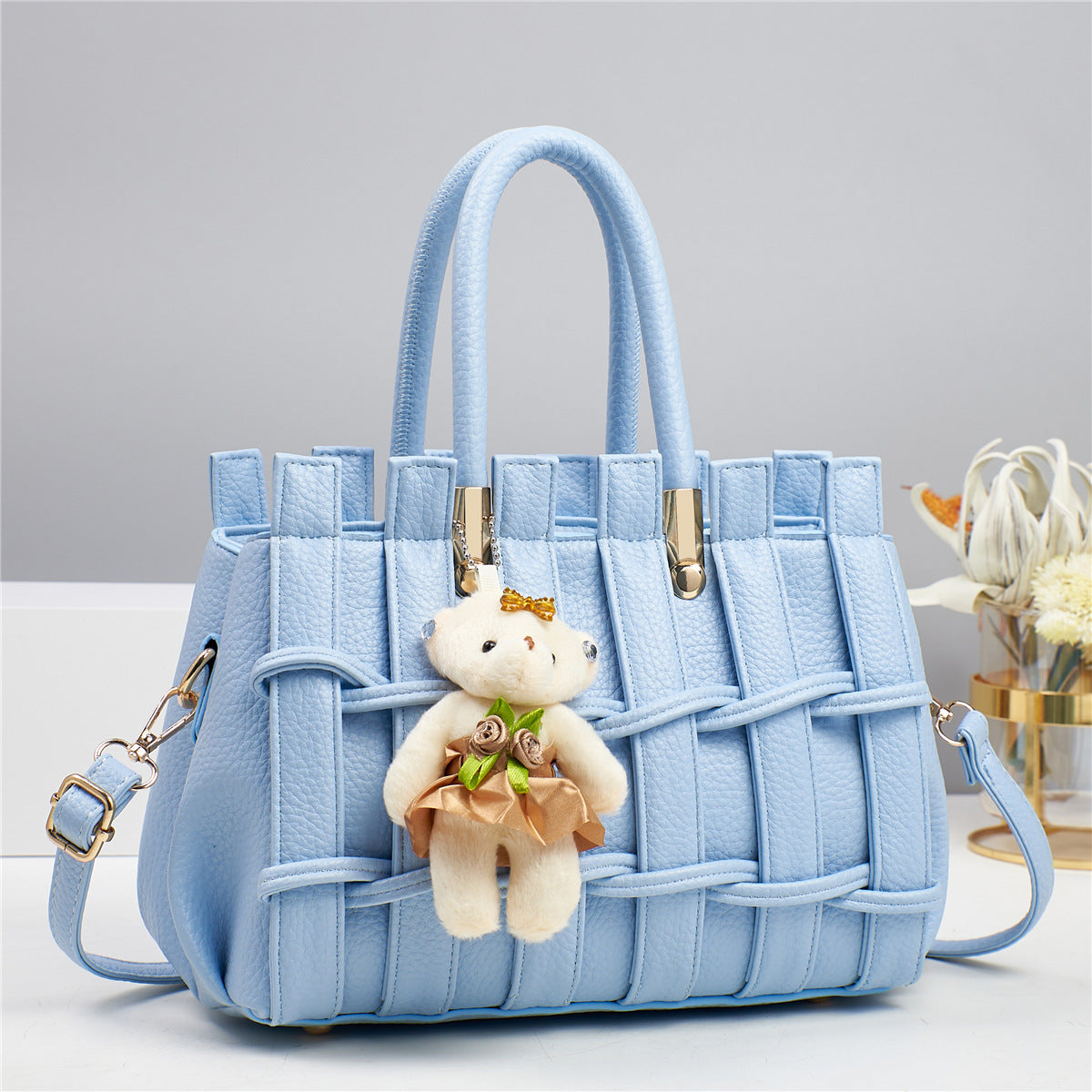 Handgewebte Handtasche