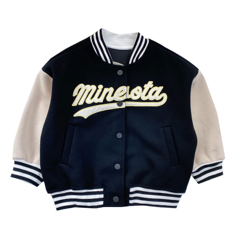 Kinder Baseball-Uniform Jacke