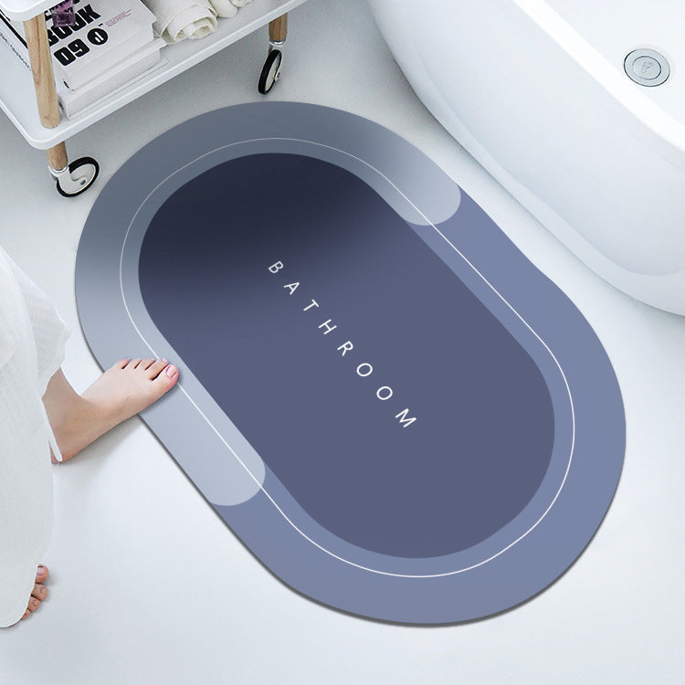 Saugfähige und schnelltrocknende Bodenmatte für das Badezimmer