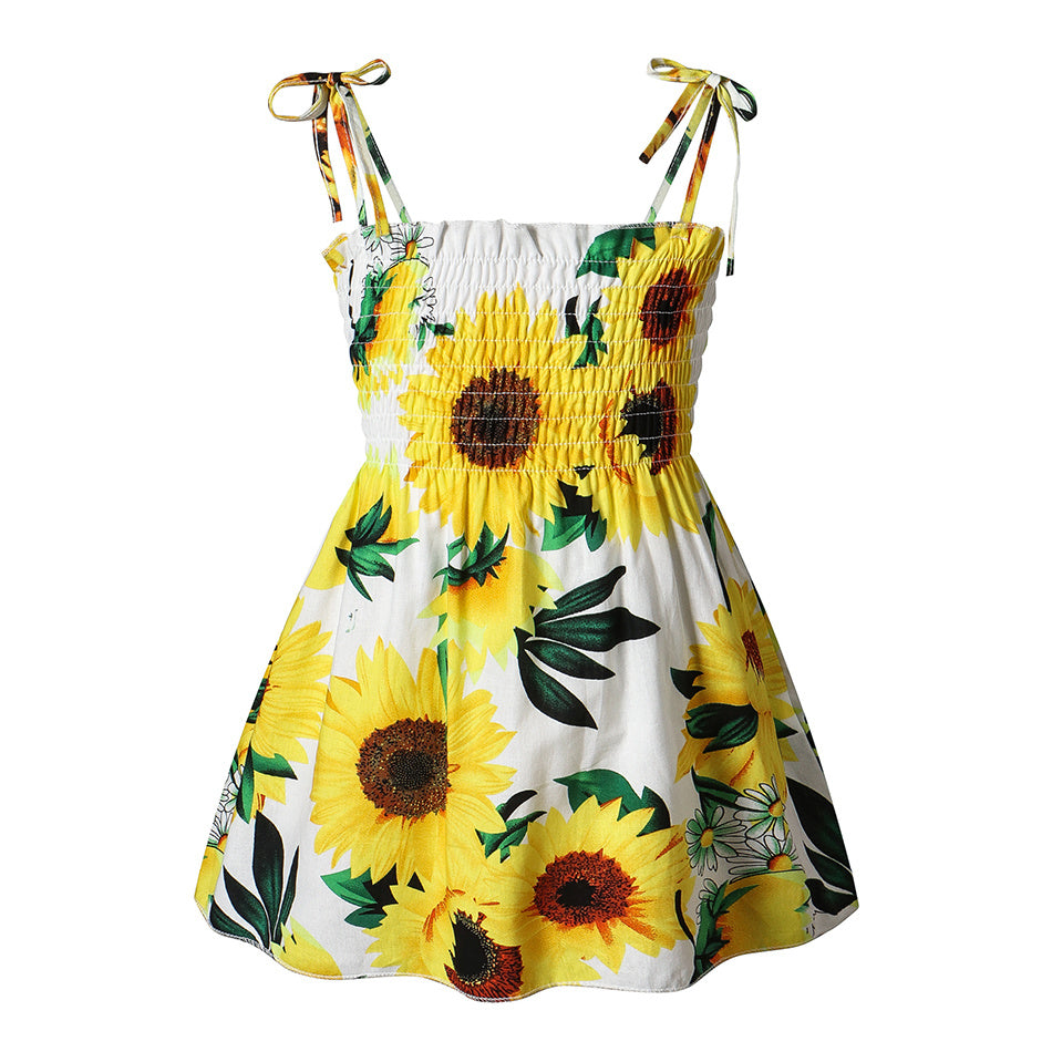 Baby Mädchen Sommer Baumwollkleid