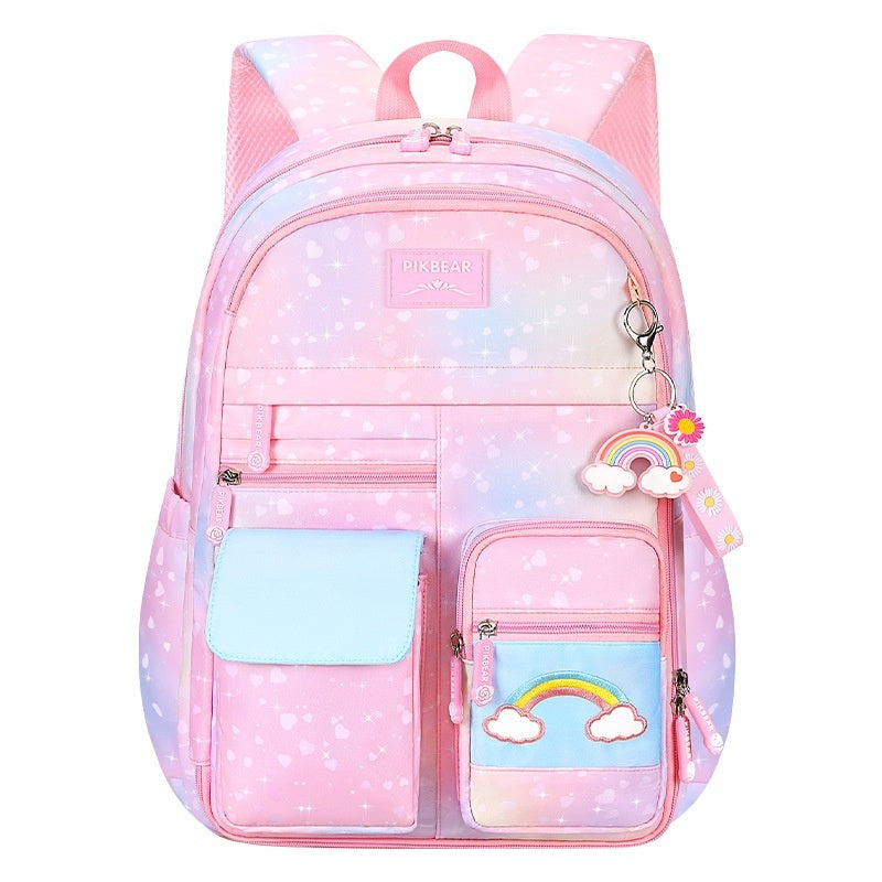 Niedlicher Kinderrucksack mit seitlicher Öffnung