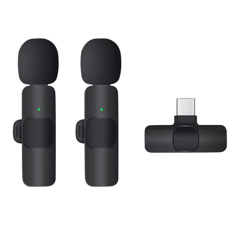 Kabelloses 360° Lavalier Mikrofon für Handy