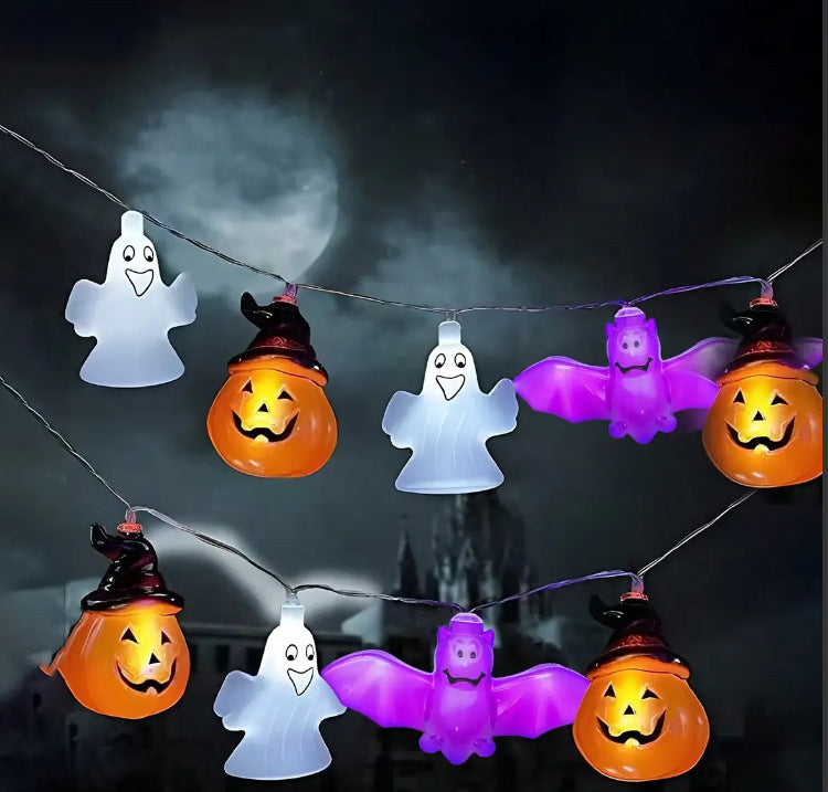Halloween-Beleuchtungskette, Innen- und Aussendekoration