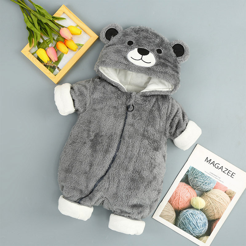 Flauschiges Baumwoll-Onesies
