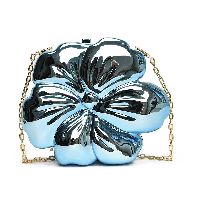 Blumen Crossbody Kettentasche