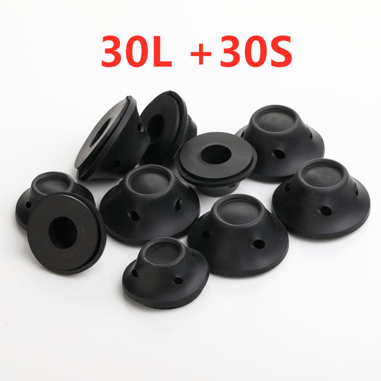 Weiche Gummi Silikon Haar Lockenwickler